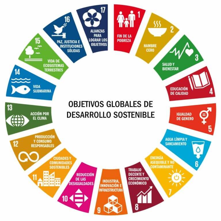 17 ODS Objetivos de desarrollo sostenible