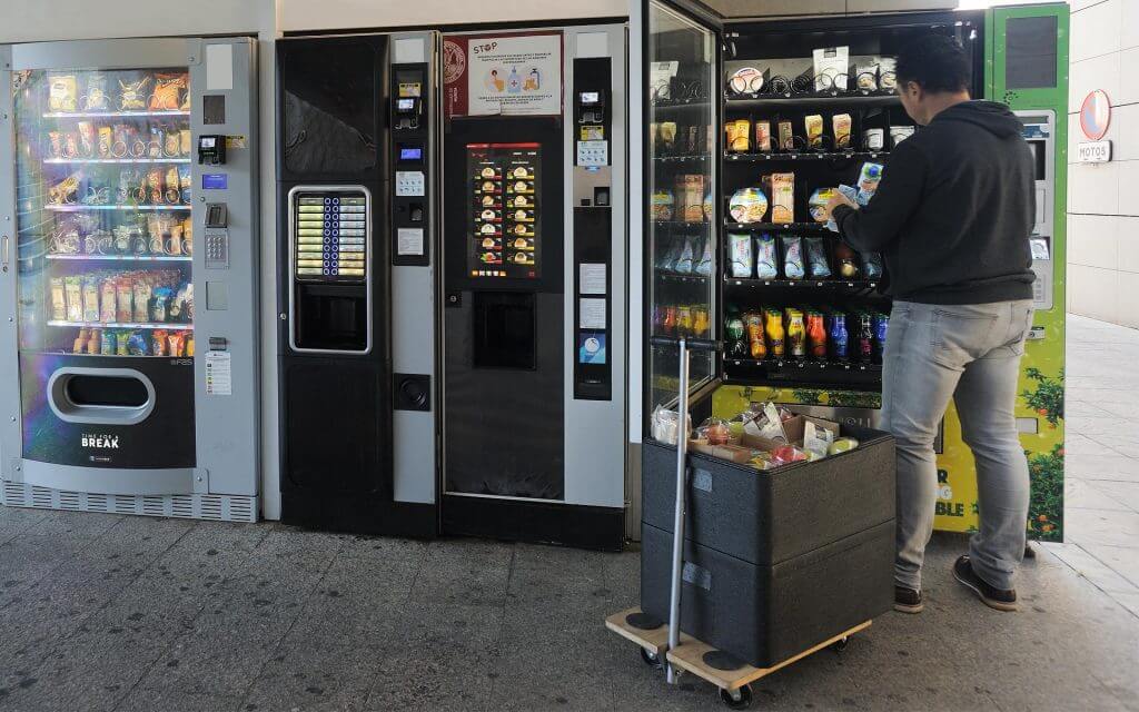 EPP reponer máquina de vending