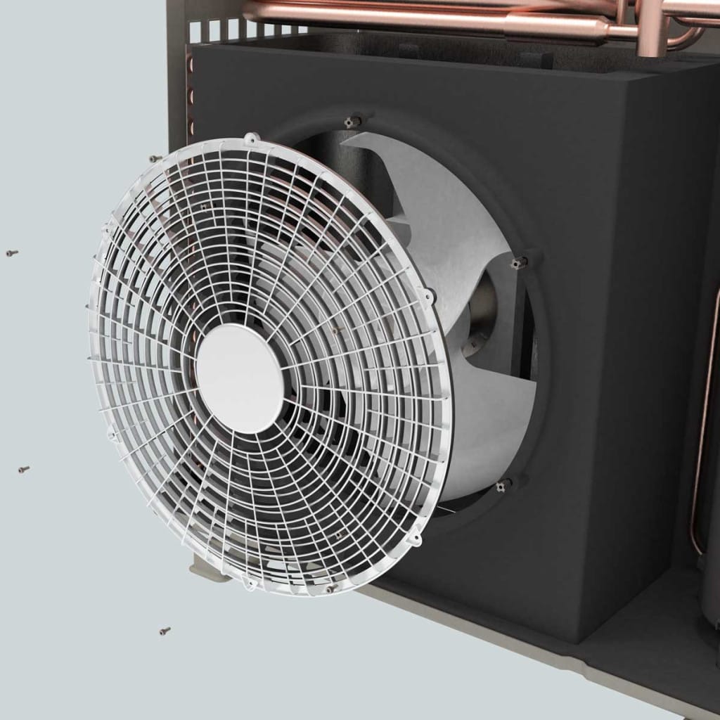 Piezas técnicas en EPP para productos HVAC