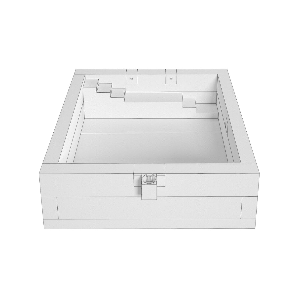 Piscina hecha con bloques de legacy