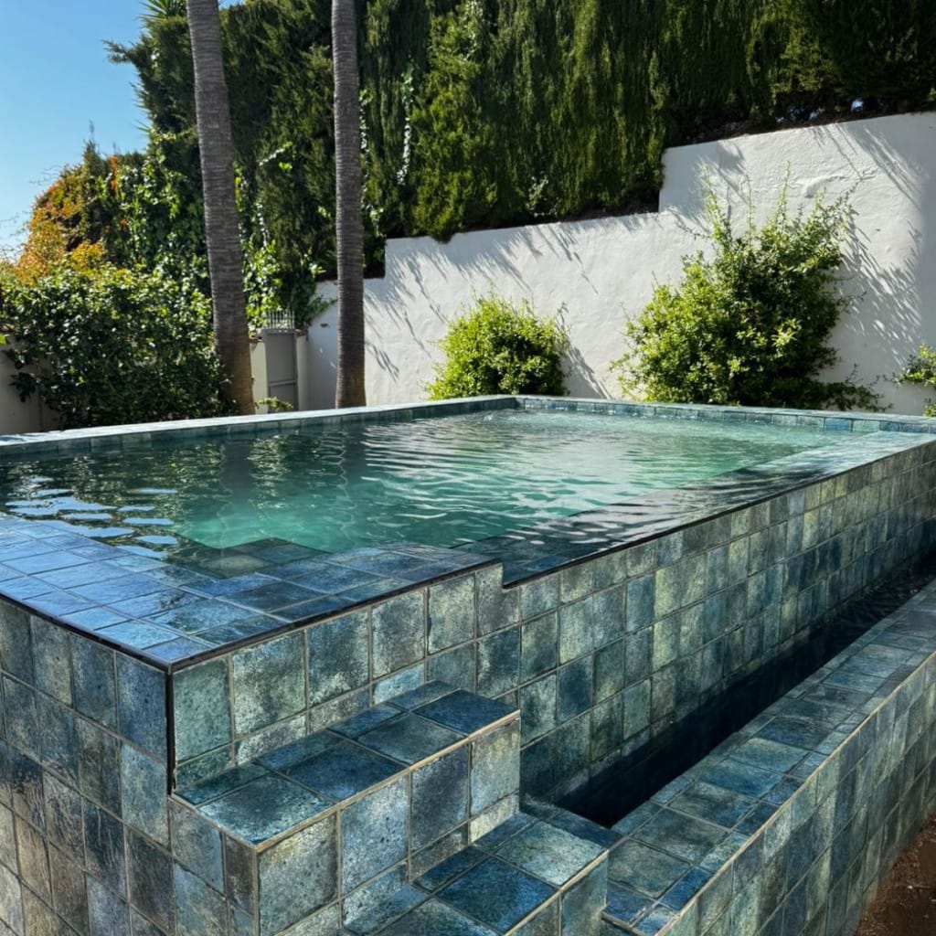 Piscina construida con EPS geofoam: KIPOOL