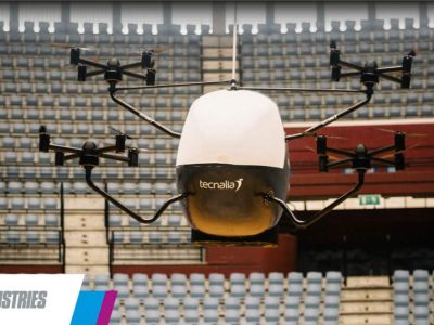EPP: Materiales ligeros en el primer aerotaxi autónomo de España