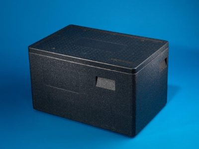 Envase de plástico. Caja en EPP isotérmica