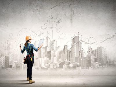 La mujer reivindica su papel en la construcción.